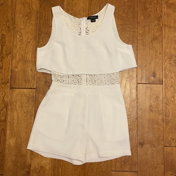 Marciano white lace romper - Picture 2 of 11